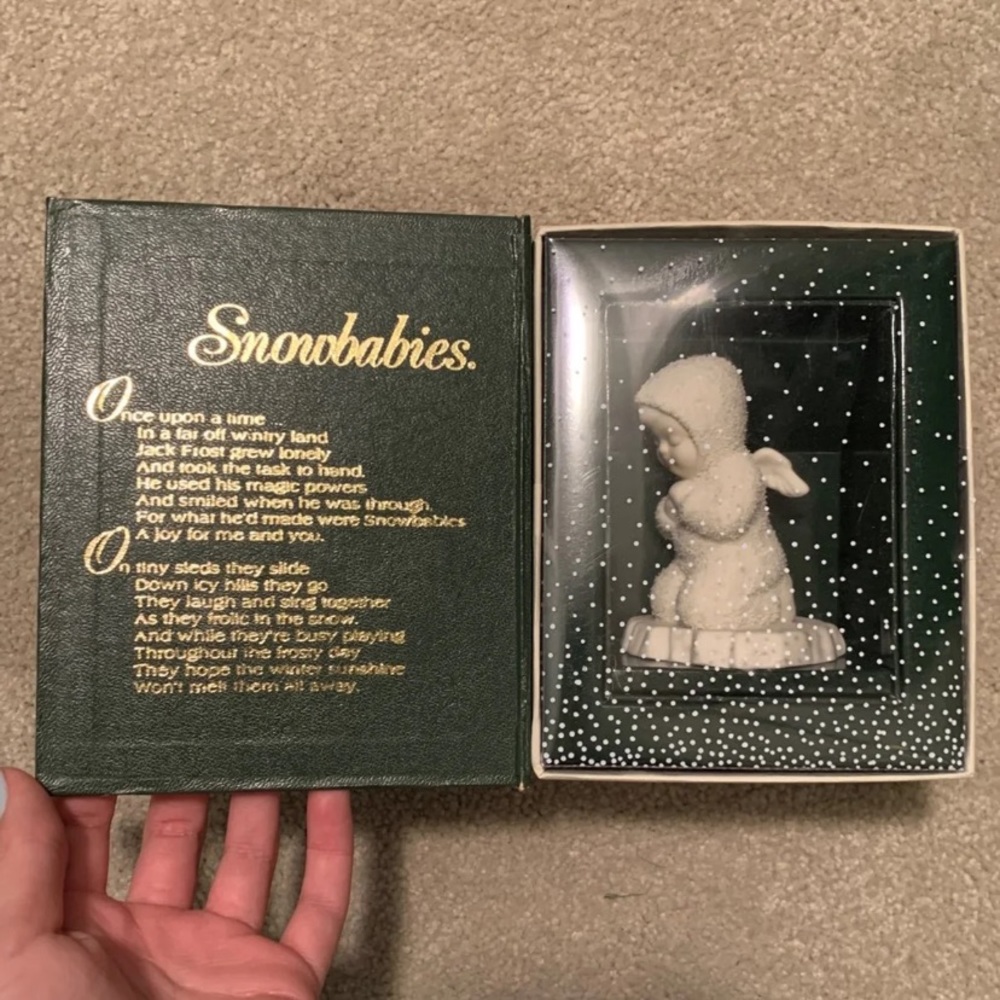 Precious moments snowbaby